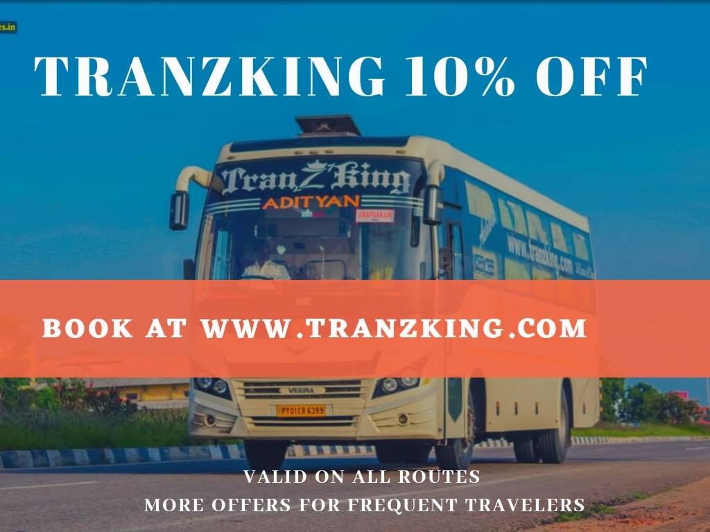 Tranzking Travels Chennai Coimbatore AC Sleeper Bus Service