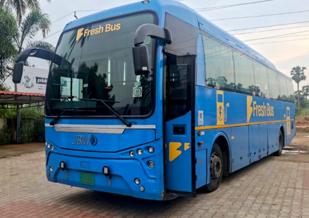 Fresh Bus Launches Premium AC Seater Bus Service Between Chennai and Tirupathi - 6 Daily Services - Bus Timings Departure and Arrival